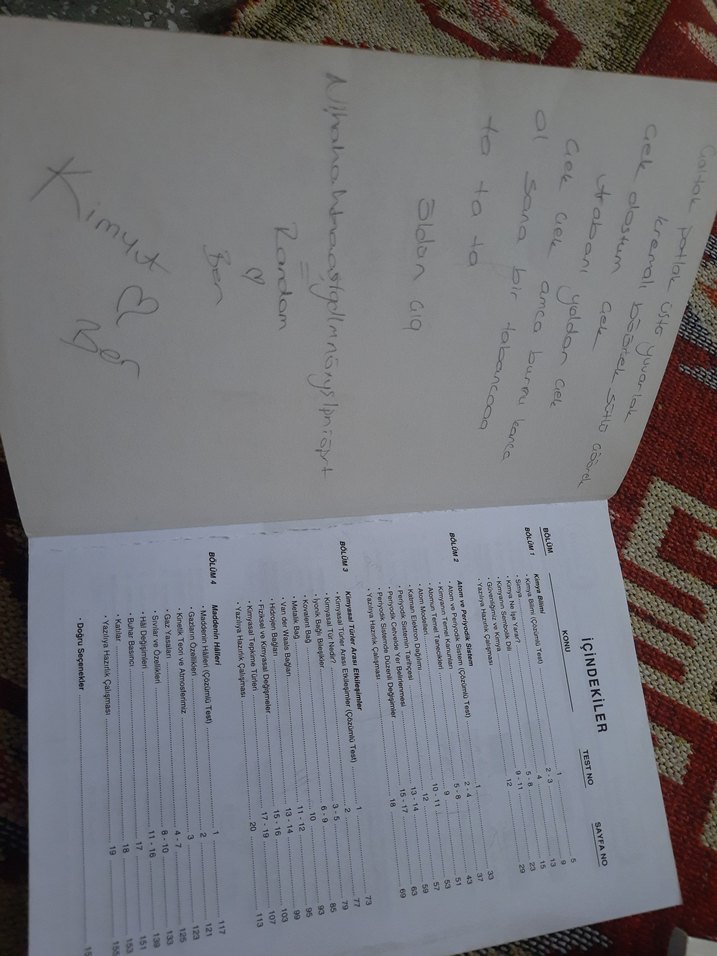 9. Sınıf Kimya Örnek Test Çözümlü Soru Bankası - Görsel 2