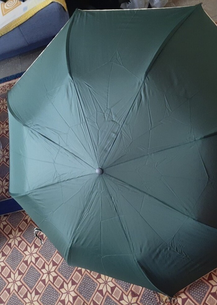 İki kişilik Büyük şemsiye mavi - Görsel 2