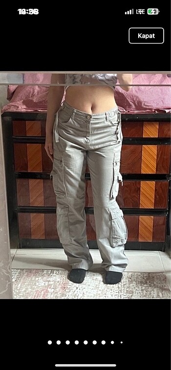 Kargo paraşüt pantolon - Görsel 4