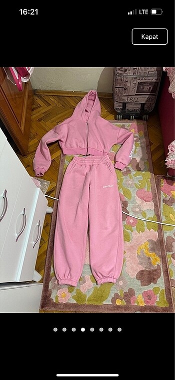 Pembe eşofman takımı - Görsel 2