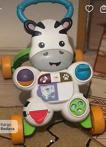 Fisher-Price yürüme arkadaşım yürüteç