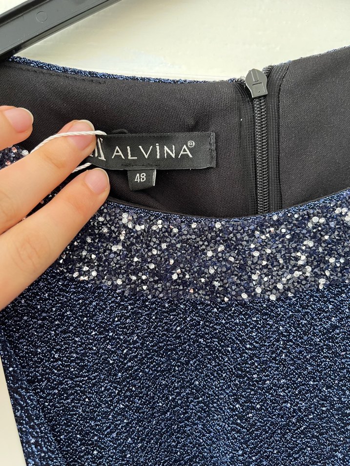 Uzun kollu abiye elbise - Görsel 3