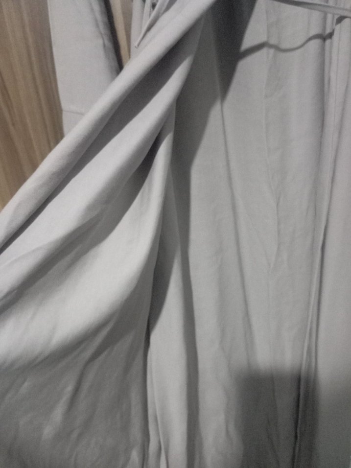 Bej Uzun Kollu Kadın  Elbise - Görsel 5