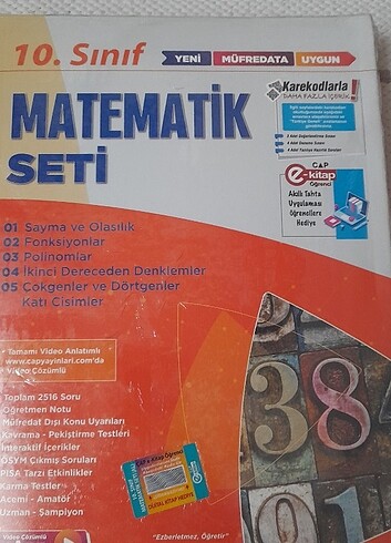 Çap 10. sınıf matematik 