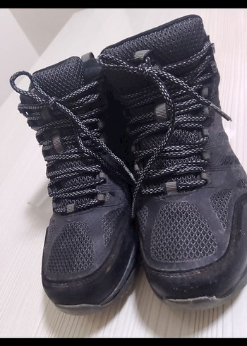 Erkek Siyah Spor Ayakkabı Bağcığı - Görsel 7