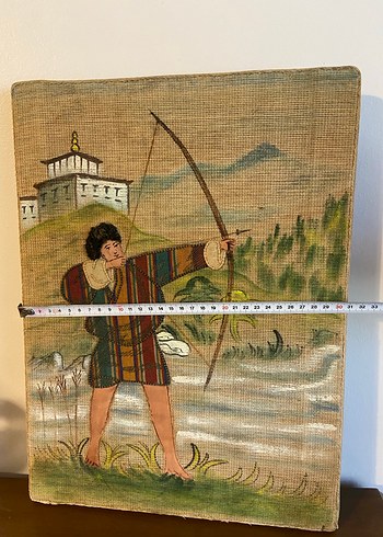 Okçu Figürlü tablo - Görsel 5