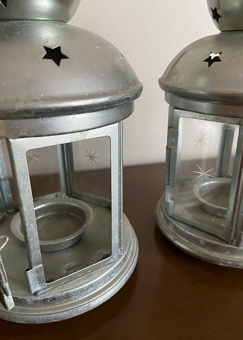 Gri Metal Mumluk Seti - Görsel 5