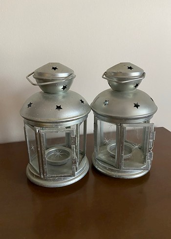 Gri Metal Mumluk Seti - Görsel 3