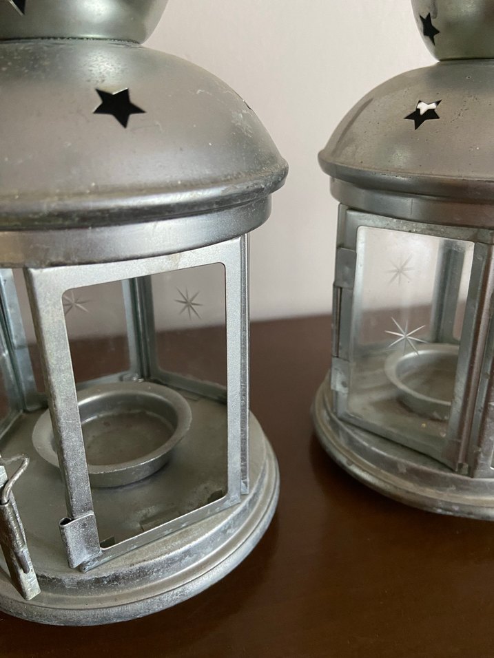 Gri Metal Mumluk Seti - Görsel 5