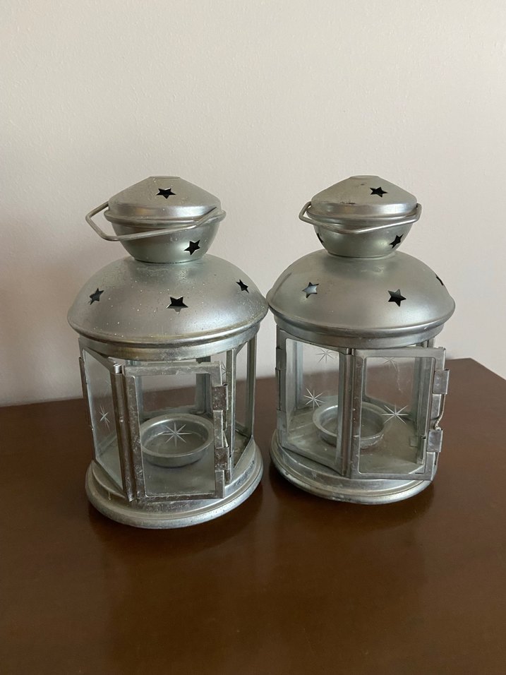 Gri Metal Mumluk Seti - Görsel 3