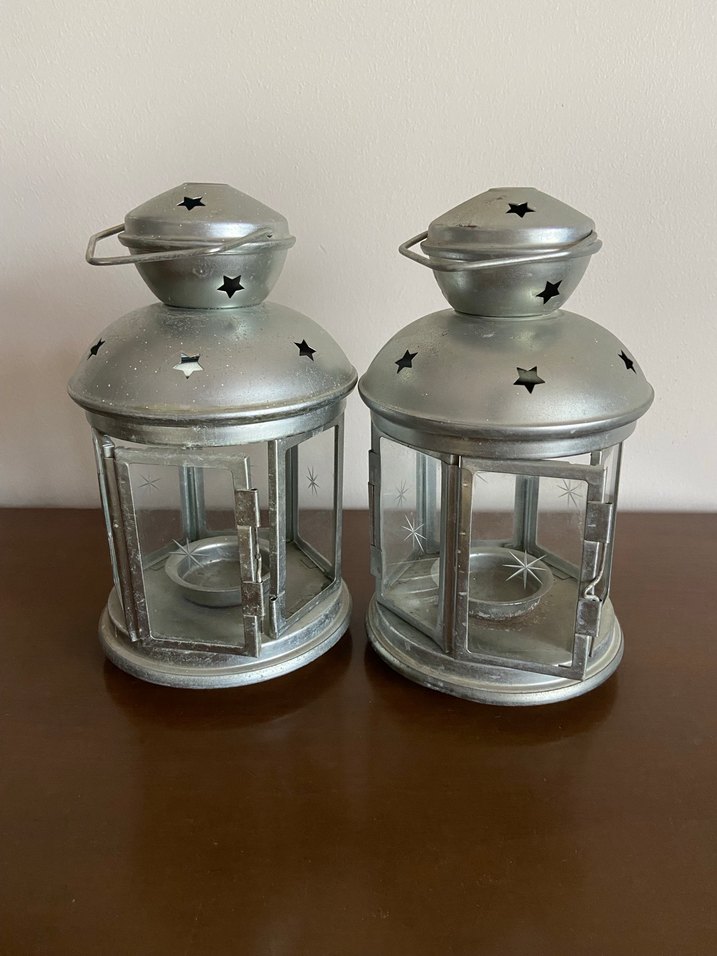 Gri Metal Mumluk Seti - Görsel 2