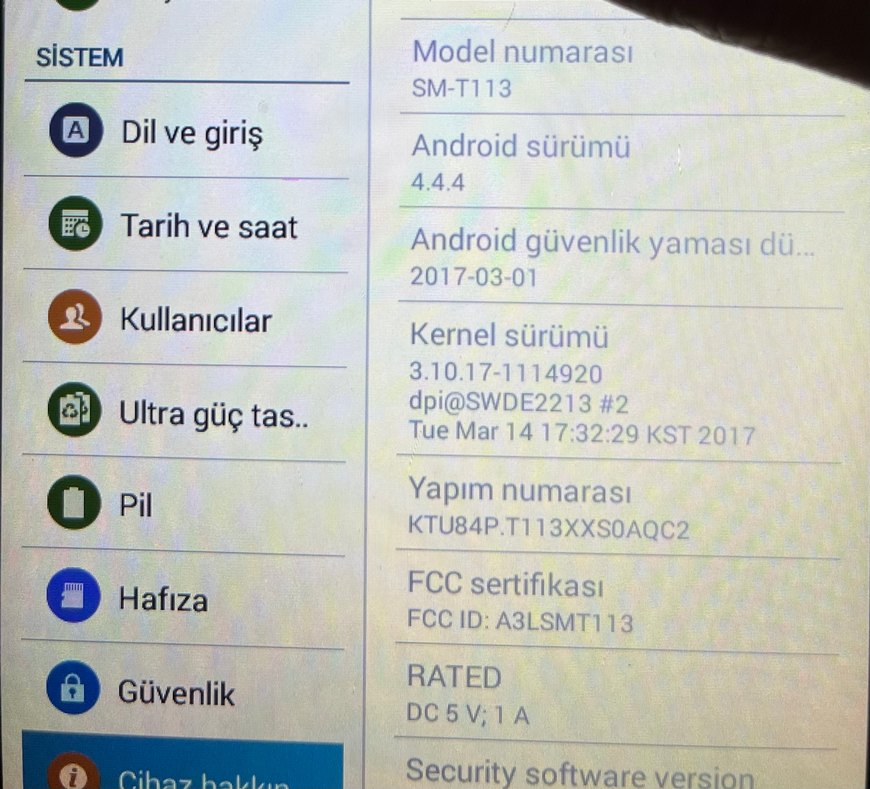 Samsung Galaxy Tab 3 Lite SM-T113 Beyaz Tablet - Görsel 3