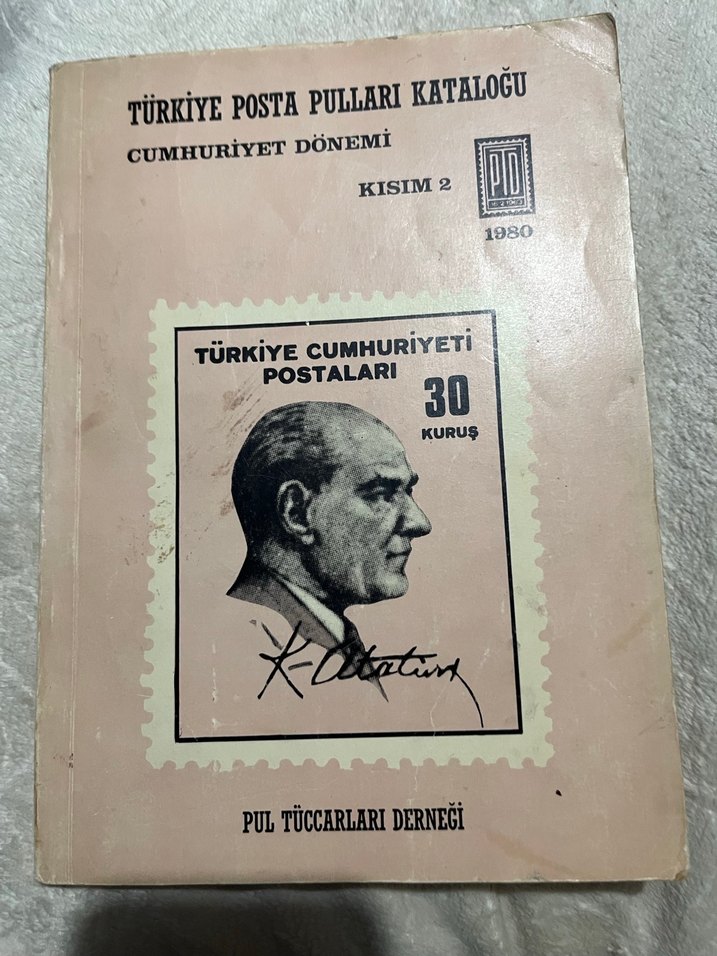 Türkiye Posta Pulları Kataloğu Cumhuriyet Dönemi 1980 - Görsel 2