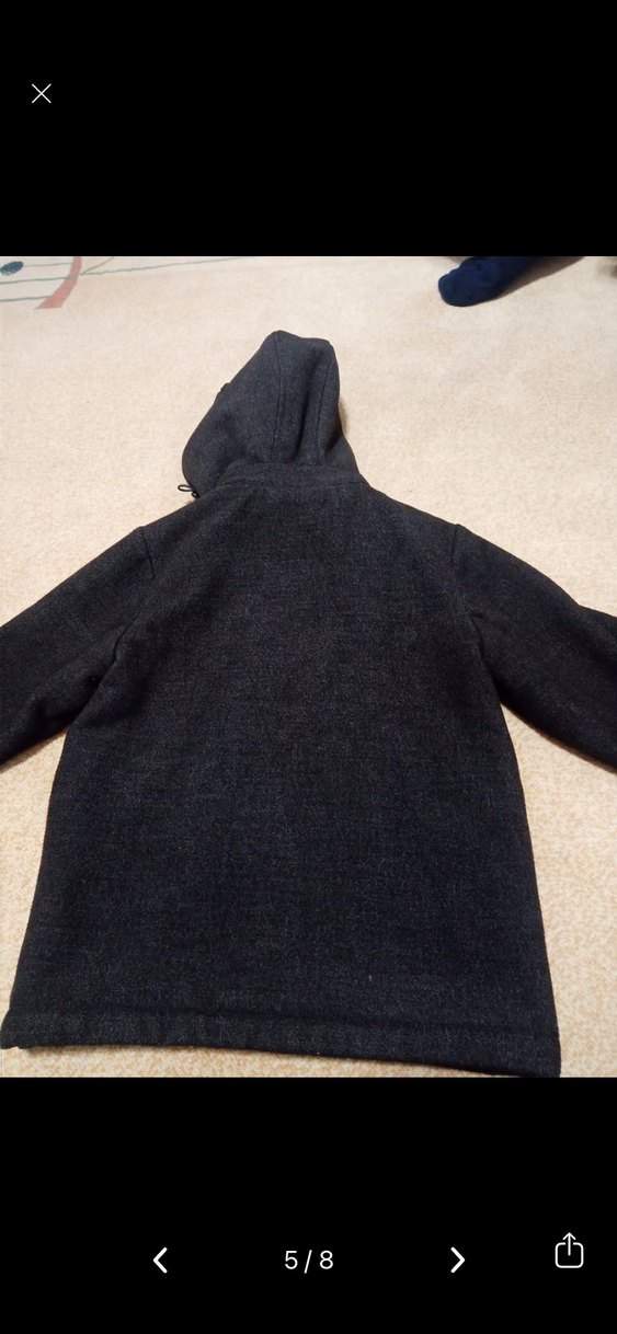 Erkek çocuk kaşe kaban - Görsel 4