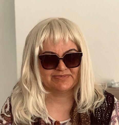 Diğer Sarı peruk