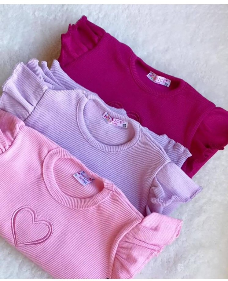 Koyu Mor Örme Kız Çocuk Etek - Görsel 5