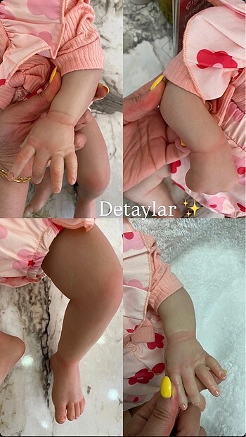 Beden Renk Reborn Bebek