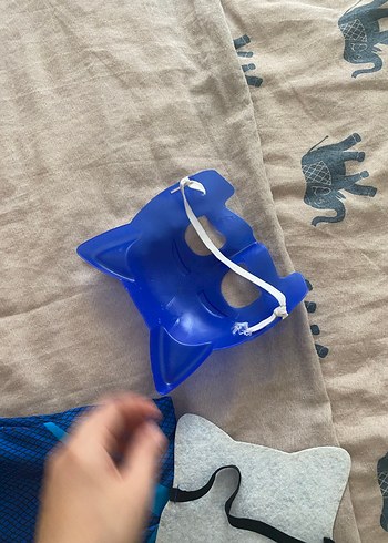 Pj maskeliler Mavi Kedi Şeklinde kostüm - Görsel 7