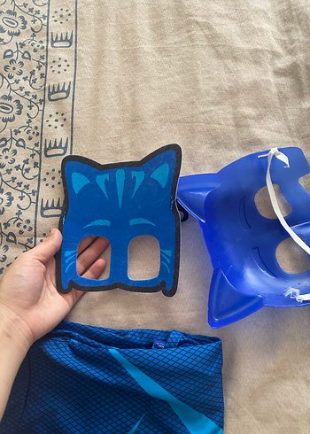 Pj maskeliler Mavi Kedi Şeklinde kostüm - Görsel 5