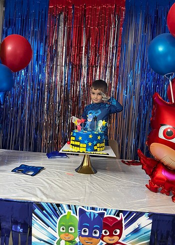 Pj maskeliler Mavi Kedi Şeklinde kostüm - Görsel 9