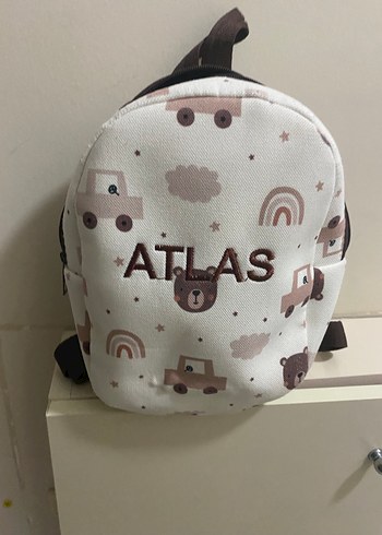 Atlas Baskılı Çocuk sırt çantası - Görsel 4