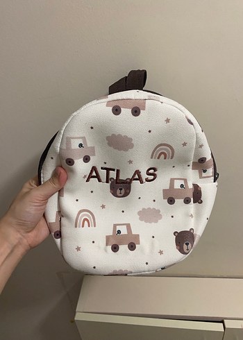 Atlas Baskılı Çocuk sırt çantası - Görsel 2