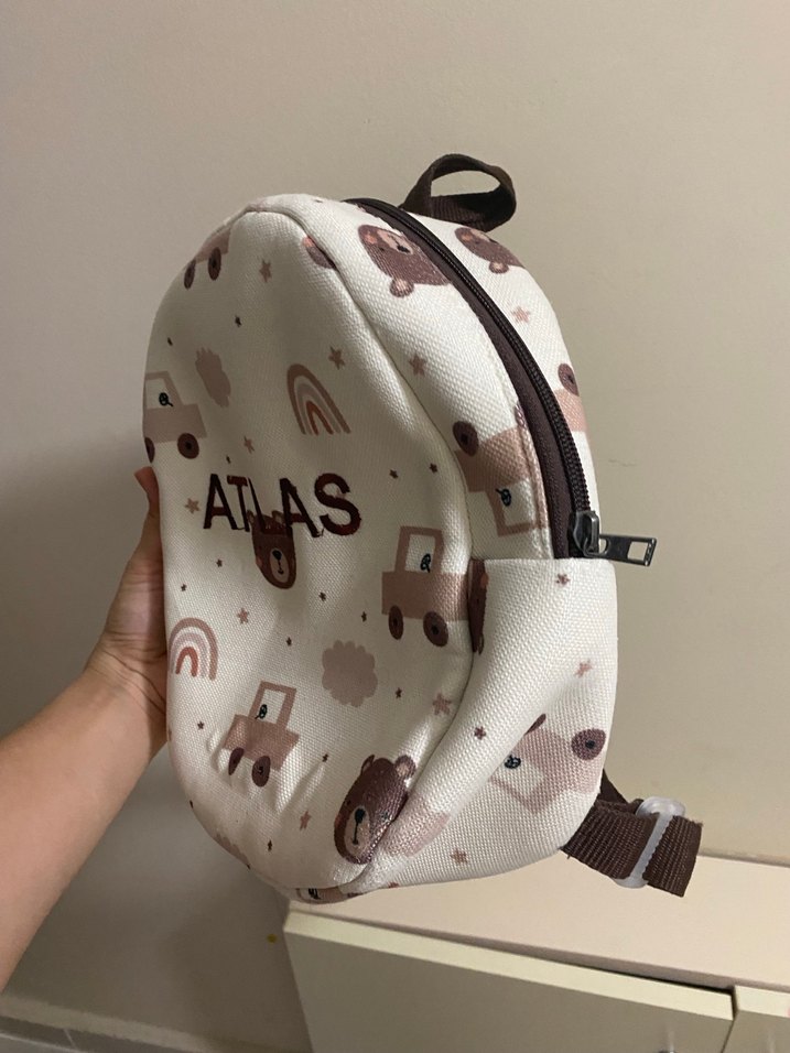 Atlas Baskılı Çocuk sırt çantası - Görsel 3