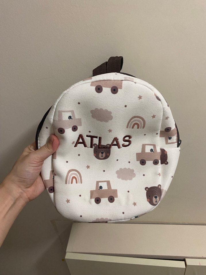 Atlas Baskılı Çocuk sırt çantası - Görsel 2