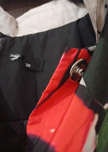 çok renkli ince kumaş yağmurluk - Görsel 6