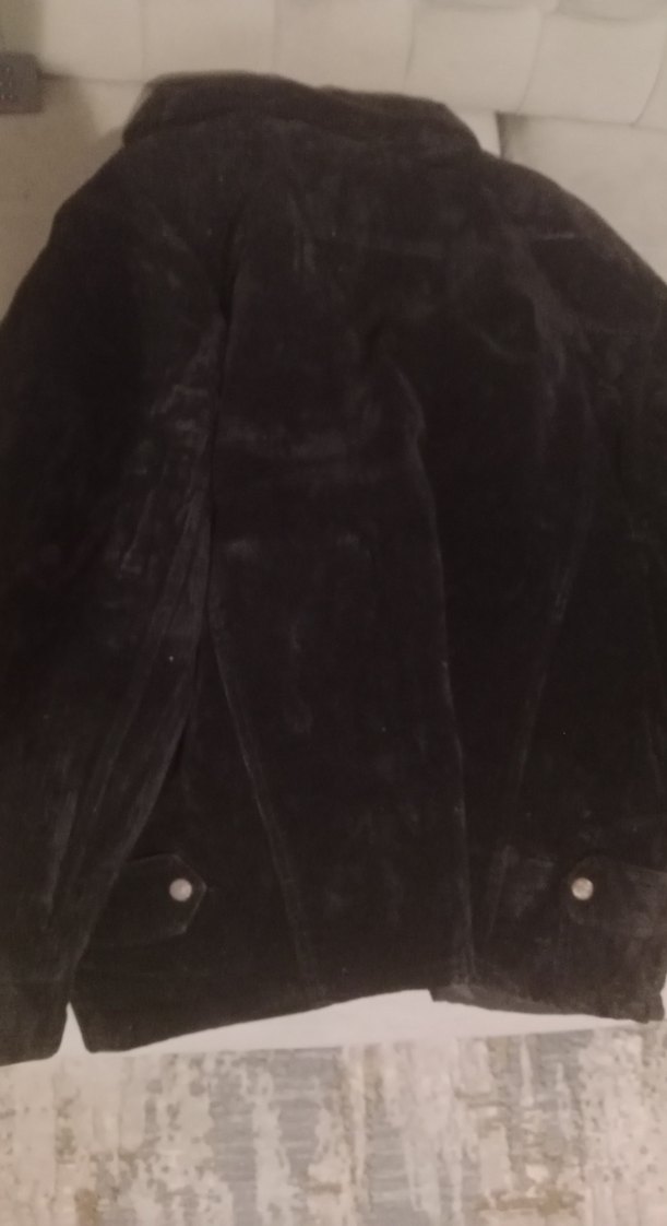 Erkek Siyah Fermuarlı Midi Ceket - Görsel 2