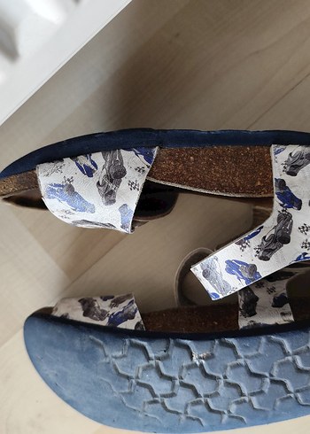 Superfit Bohem Tarzı Desenli Mavi Erkek Sandalet - Görsel 3