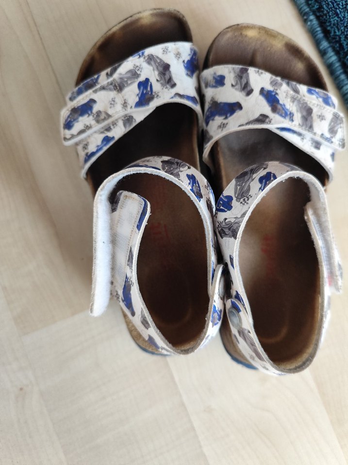 Superfit  Bohem Tarzı Desenli Mavi Erkek Sandalet - Görsel 2