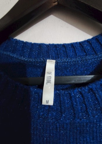 Renkli Ponpon Detaylı Kadın Triko Kazak - Görsel 5