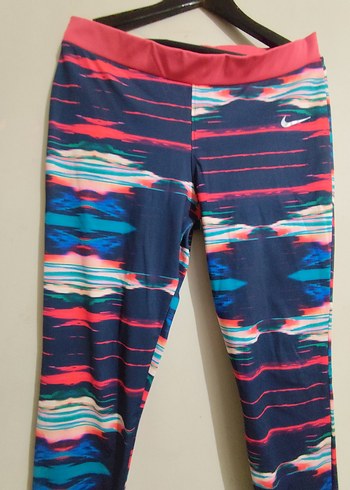 xl Beden çeşitli Renk Orjinal Kadın Çok Renkli Tie-Dye Desenli Spor Tayt