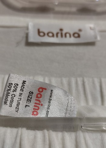 Barına : Uzun Beyaz Nakışlı Bohem Kadın Sabahlık - Görsel 8