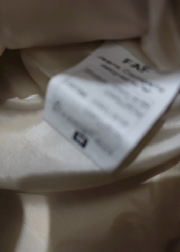 FAF: Bej Kadın Deri Kısa Ceket45 bu - Görsel 8