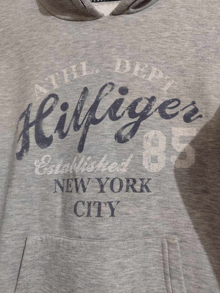 Gri Kapüşonlu Erkek Çocuk Sweatshirt - Görsel 5