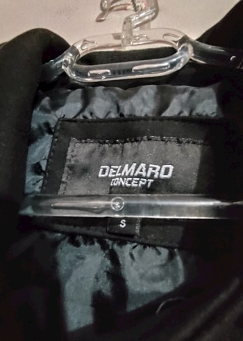 Delmaro : Siyah Kadın Deri  Süet Biker Ceket - Görsel 5