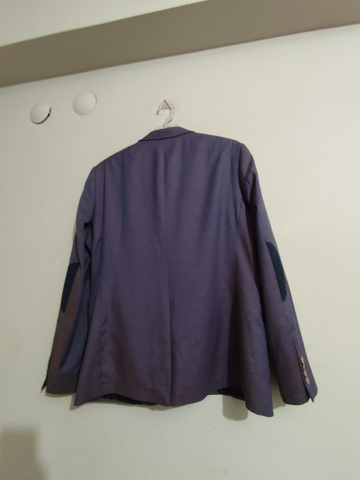 ESCALDES : Mor Düğmeli Erkek Ceket - Görsel 3