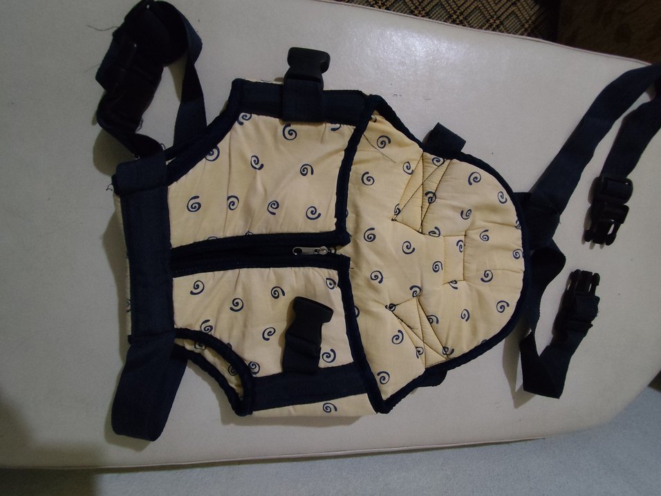 Shiny:  Puantili Renkli Bebek Taşıyıcı Kanguru - Görsel 2