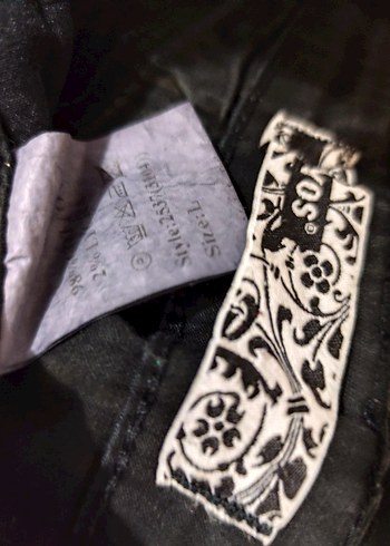Byos : Siyah Midi Denim Kadın Etek - Görsel 5