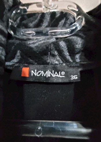 Nominal : Desenli Uzun Kollu Siyah Gotik Kadın Elbise - Görsel 7