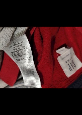 GAP Ve 3 parça  Erkek Çocuk Fermuarlı Uzun Kollu Pijama - Görsel 5