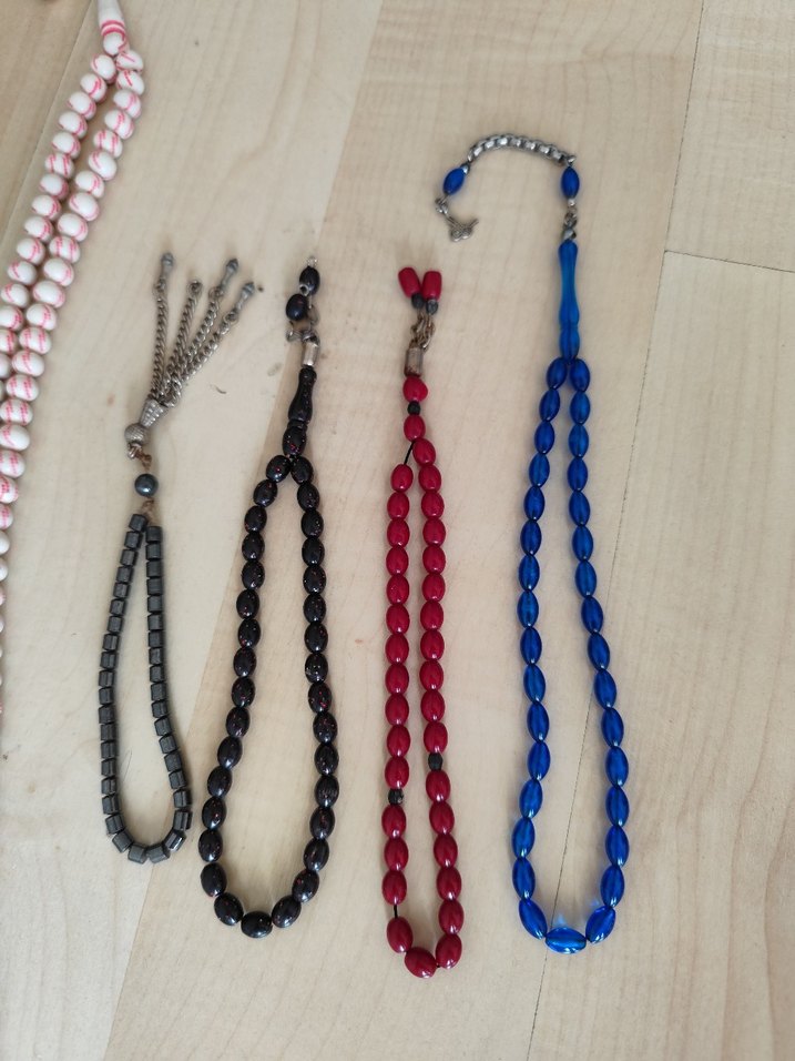 Renkli Erkek Tesbih Seti - Görsel 2