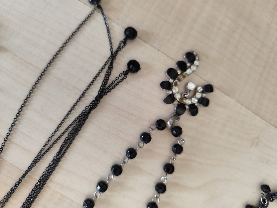 Çok Renkli Boncuklu kadın kolye  Takısı - Görsel 5