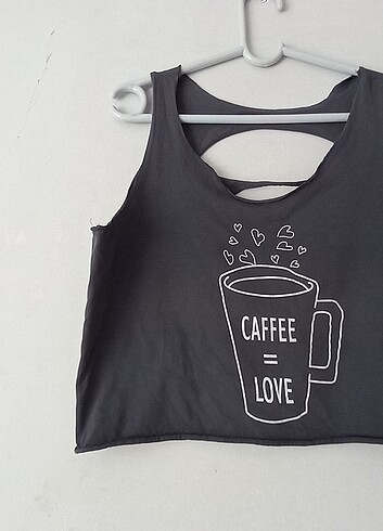 CAFFEE= LOVE Yırtık bustiyer