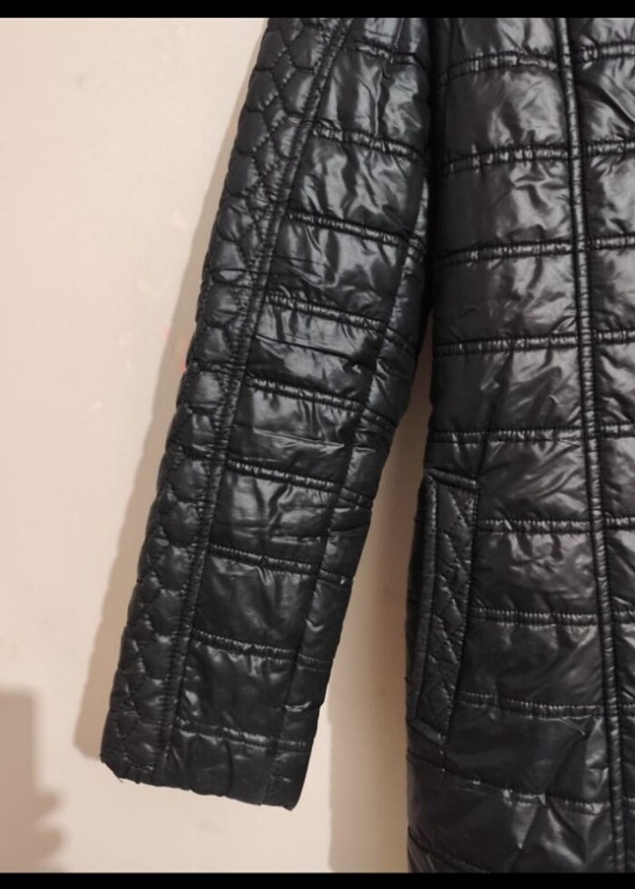 Selen kadın şişme parka - Görsel 5