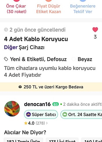 4Adet Kaplo koruyucu. Cihaz - Görsel 8