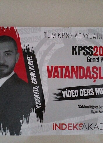 Kpss Vatandaşlık video ders notu 