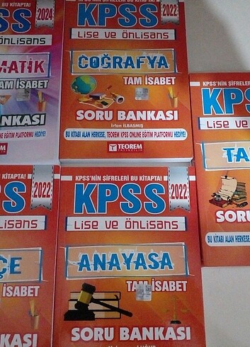 Teorem yayınları kpss soru bankası seti 